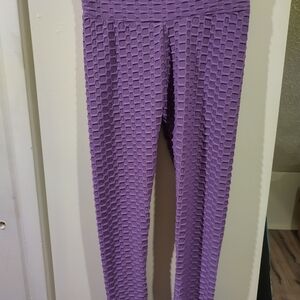 Women's Anti-Cellulite Yoga Pants Tik Tok Leggings for Gym Training Sz XL